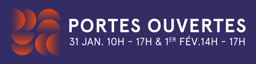 Visuel des portes ouvertes de l'École Supérieure de Design de Troyes - 31 janvier et 1er février 2026