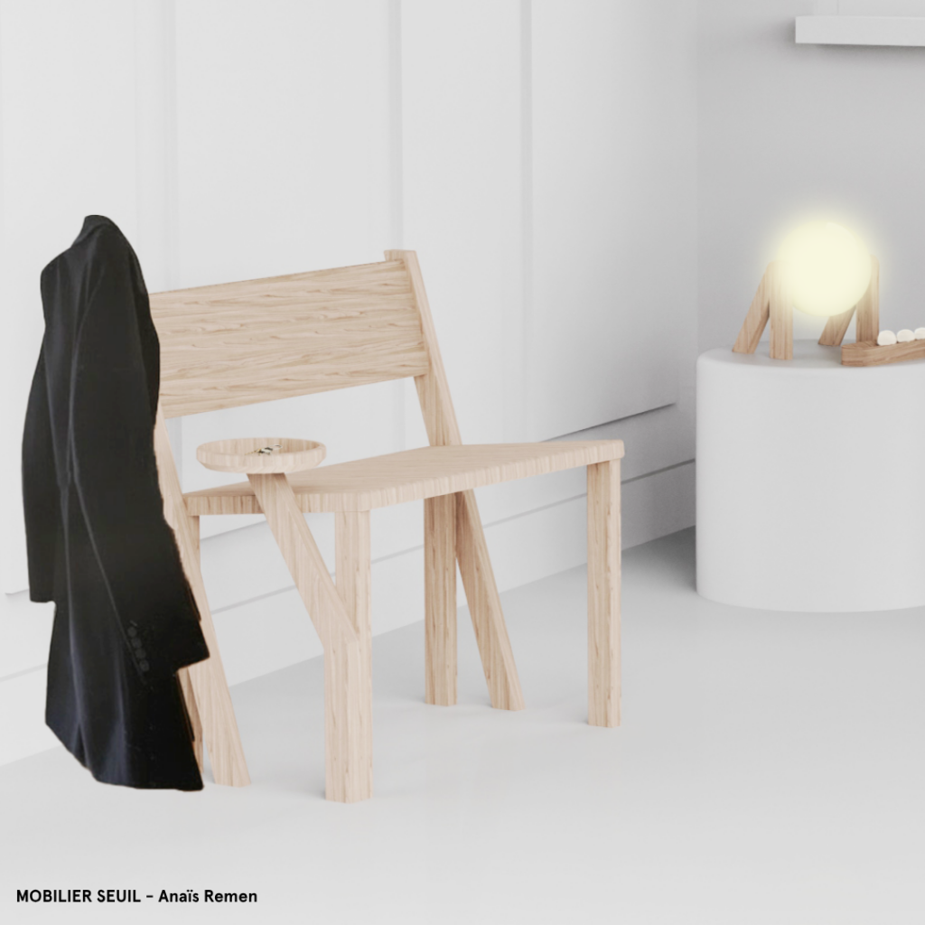 MOBILIER SEUIL
Projet stratégique - Anaïs Remen
Bac+5 Design global